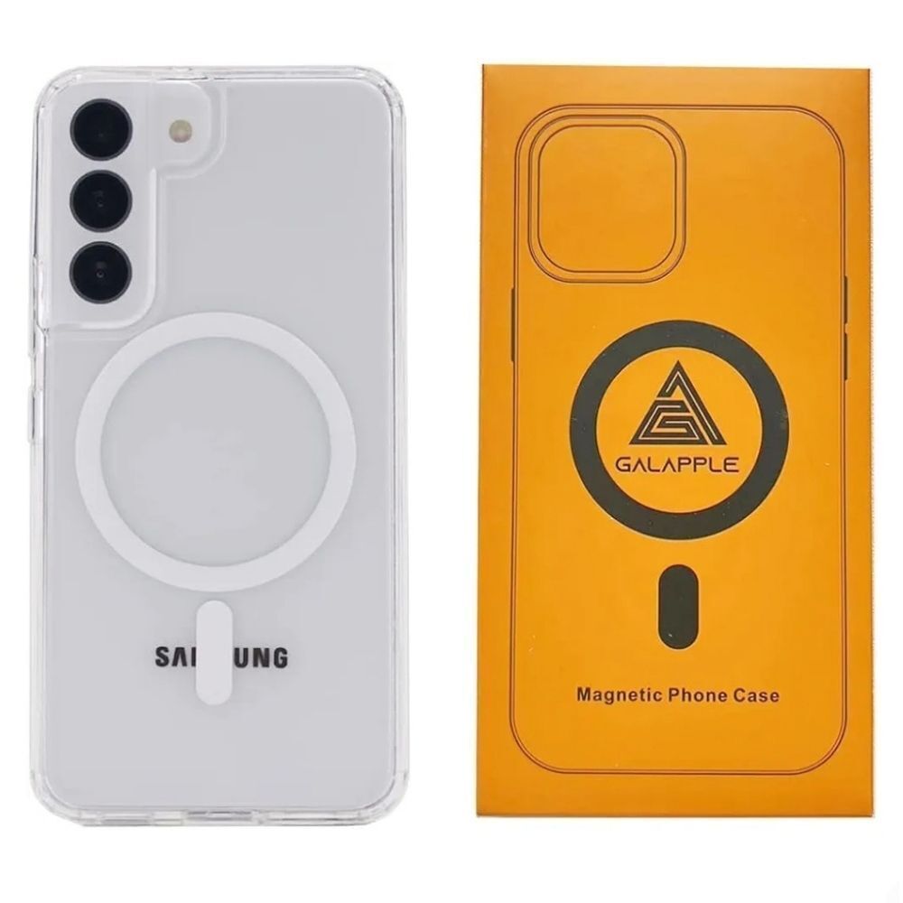 🔸️NIB Samsung Galaxy S22 Ultra Clear Magnetic Shockproof Phone Case